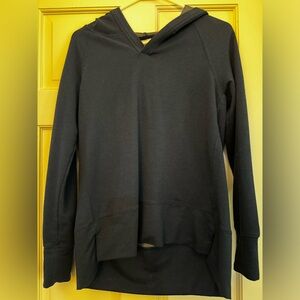 Avia tunic like hoodie sweatshirt navy blue. Size m.